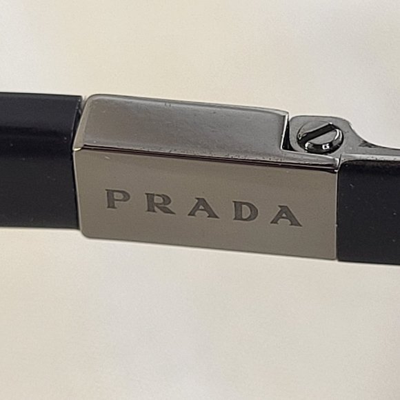 PRADA PR 54TV Heritage Men's Rx-able Eyeglass Frames Black NWT - Picture 6 of 6